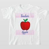 Teacher Apple T-shirt (Laagn)