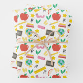 Teacher Appreciation Classroom Wrapping Paper (In situ)