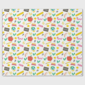 Teacher Appreciation Classroom Wrapping Paper Cadeaupapier (Vlak)