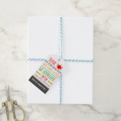 Teacher Appreciation Gift Label Cadeaulabel (Met Touw)