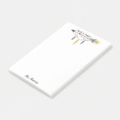 Teacher Appreciation Guide en Inspireer Boho Arrow Post-it® Notes (Schuin)