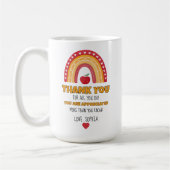 Teacher Appreciation Mug – Thank You Rainbow Koffiemok (Links)