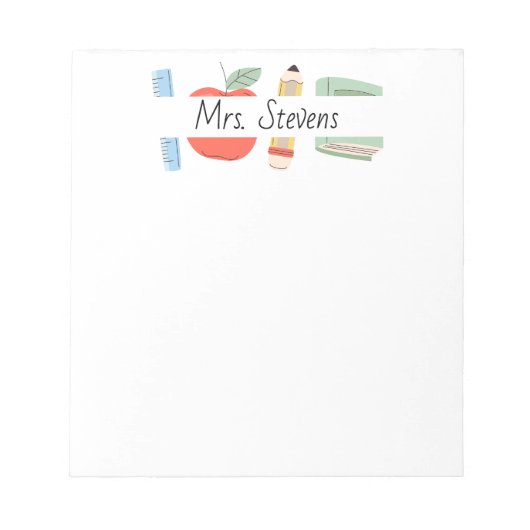 Teacher Appreciation Notebook - Back to School Notitieblok (Voorkant)