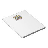 Teacher Appreciation Pencil Terug naar school Notitieblok (Schuin)