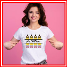 Teacher Appreciation Pencil Terug naar school