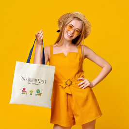 Teacher Appreciation Teach Inspire Repeat Custom Tote Bag