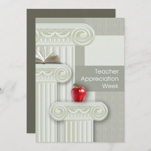Teacher Appreciation Week Aangepaste Kaart