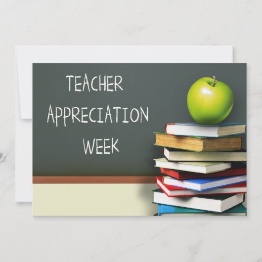 Teacher Appreciation Week Custom Bedankkaart (Voorkant)