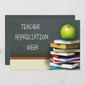 Teacher Appreciation Week Custom Bedankkaart (Voorkant / Achterkant)