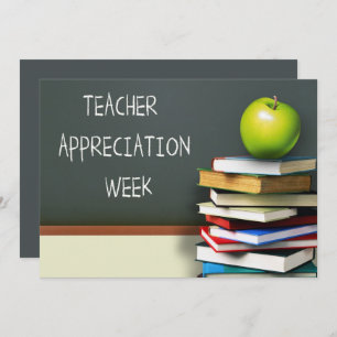 Teacher Appreciation Week Custom Bedankkaart