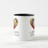 Teacher Appreciation Week Personalized Photo Mok (Midden)