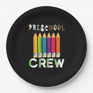 Teacher Art Preschool Crew Teacher Papieren Bordje
