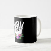 Teacher ASL Hand Sign Koffiemok (Voorkant rechts)
