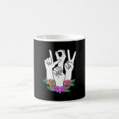 Teacher ASL Hand Sign Koffiemok (Center)