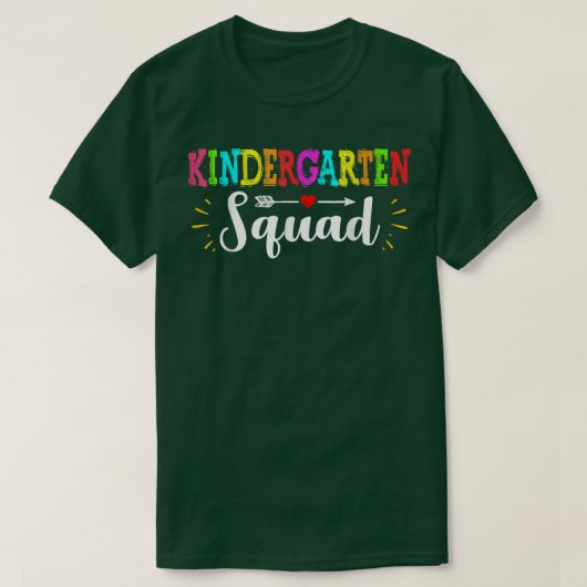 Teacher Back To School T-shirt (Design voorkant)