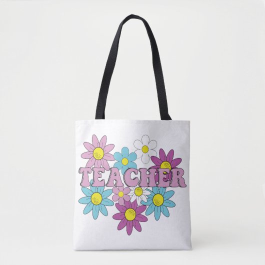Teacher bag, bag for teacher tote bag (Voorkant)