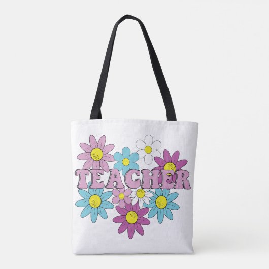 Teacher bag, bag for teacher tote bag (Achterkant)