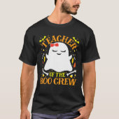 Teacher Boo Crew Matching Ghost Group Schattigee v T-shirt (Voorkant)