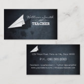 Teacher Business card Visitekaartje (Voorkant / Achterkant)