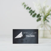 Teacher Business card Visitekaartje (Staand voorkant)