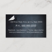 Teacher Business card Visitekaartje (Achterkant)