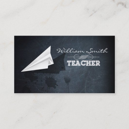 Teacher Business card Visitekaartje (Voorkant)