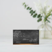 Teacher Business card Visitekaartje (Staand voorkant)