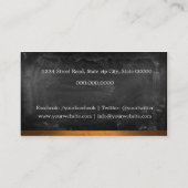 Teacher Business card Visitekaartje (Achterkant)