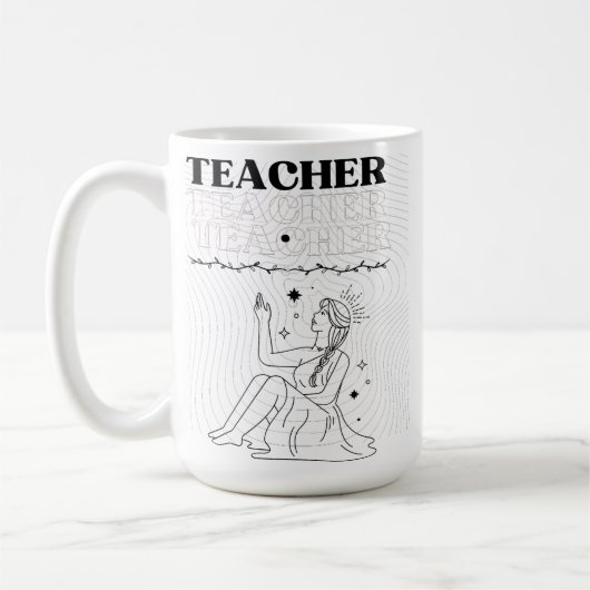  Teacher Ceramic Mug  Koffiemok (Links)