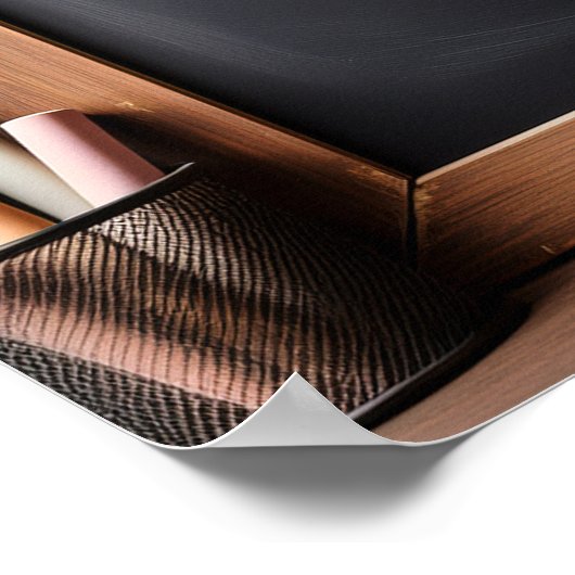 Teacher Chalkboard Blackboard Custom Welcome Poster (Hoek)