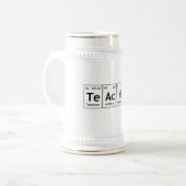 TeAcHEr Chemistry Periodic Table Element Symbols Bierpul (Voorkant links)