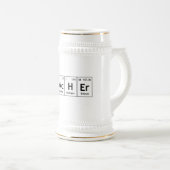 TeAcHEr Chemistry Periodic Table Element Symbols Bierpul (Voorkant rechts)