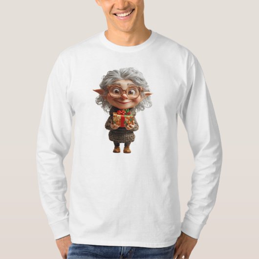 Teacher Christmas Elf Mannen T-shirt (Voorkant)
