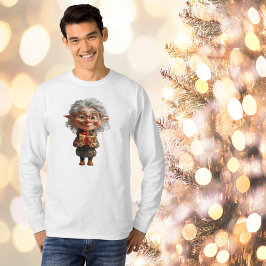 Teacher Christmas Elf Mannen T-shirt
