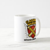 Teacher - Classroom Warrior Koffiemok (Voorkant rechts)