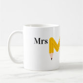 Teacher Coffee Mok, gepersonaliseerde naam, Koffiemok (Links)