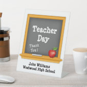 Teacher Day, dank je! Reclamebord Met Voetstuk (Insitu)