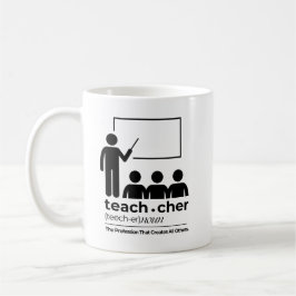 "Teacher Definition" Inspirerend koffie Mok