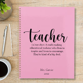 Teacher Definition Maandelijkse planner Organisato