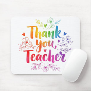 Teacher Desk Mat - Dank je, leraar! Muismat