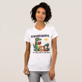 Teacher Dinosaur Teachersaurus T-shirt (Voorkant volledig)