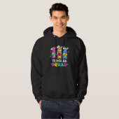 Teacher Easter Squad Love Teacher s Day Cute Rabbi Hoodie (Voorkant volledig)