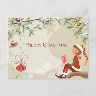 Teacher Elf - Kerst Briefkaart