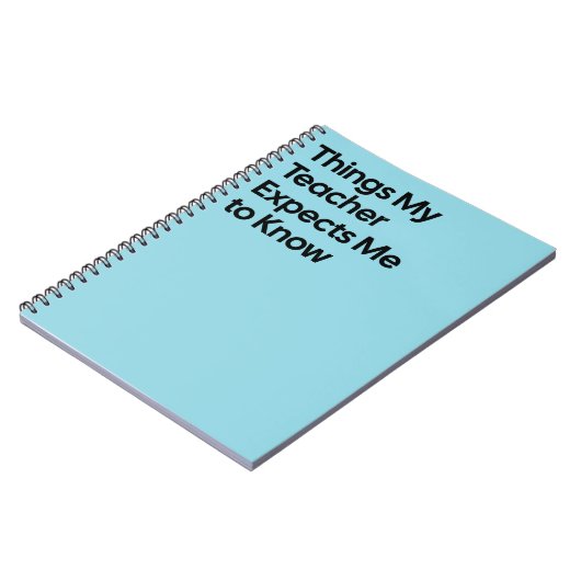 Teacher Expects Funny Notebook Notitieboek (Linkerzijde)