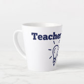 Teacher Fuel Mug Latte Mok (Linkerhoek)