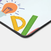 Teacher Gift Aangepaste Waterverf Bureaumat (Hoek)