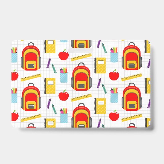 Teacher Gift | Apple Back To School Badge (Voorzijde)