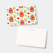 Teacher Gift | Apple Back To School Badge (Voor- en achterkant)