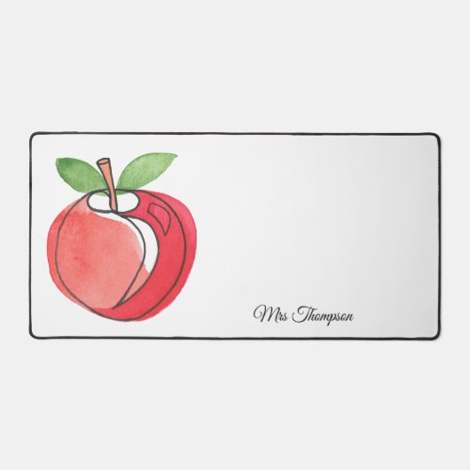 Teacher Gift Apple Bureaumat (Voorkant)