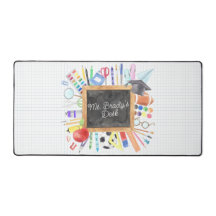 Teacher Gift Custom Waterverf Terug naar School